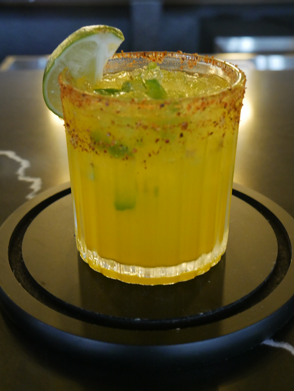 Signature cocktail at The Cipher Lounge